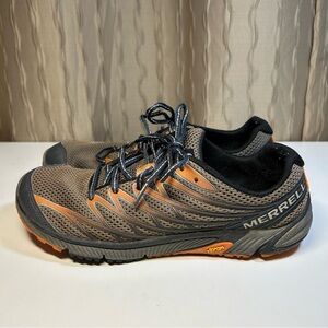 Merrell Bare Access 4 Men's 8 Trail Running Shoe Granite Burnt Orange J598197